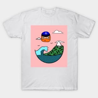 Ride the sailor wave T-Shirt